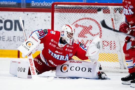 Timrås målvakt Jacob Johansson