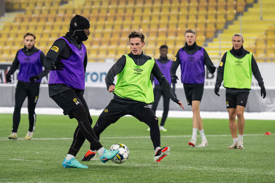 Michael Baidoo och Jens Jakob Dyhr Thomasen