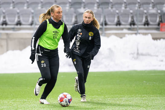Stina Jensen och Linn Sångberg