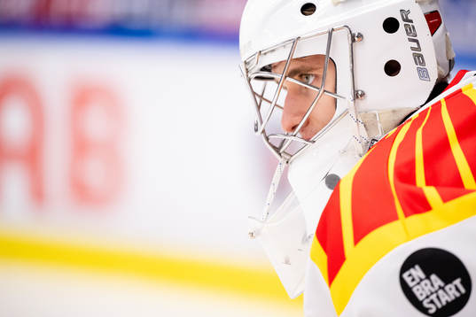 Brynäs målvakt Kristers Steinbergs
