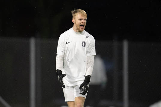 Landskronas målvakt Hampus Pauli