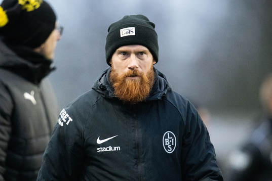 Landskronas tränare Max Mölder