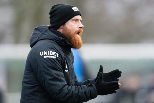 Landskronas tränare Max Mölder
