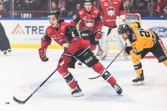 Malmö Redhawks Dominik Badinka och Luleås Brendan
