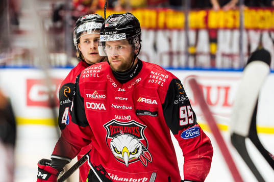Malmö Redhawks Carl Persson deppar