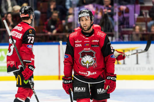 Malmö Redhawks Alan Quine deppar