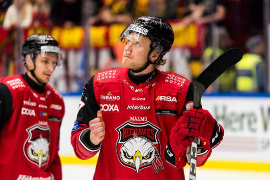 Malmö Redhawks Thomas Berg Paulsen deppar