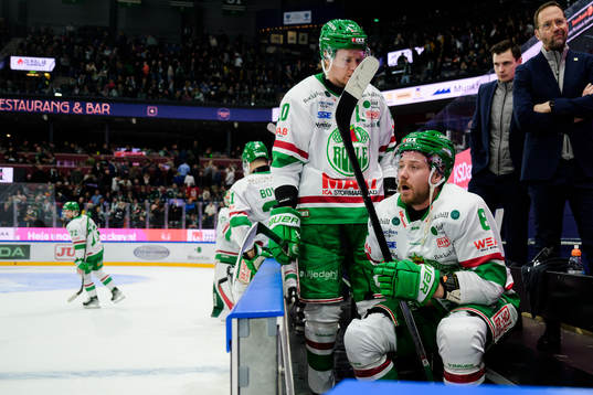 Rögles Linus Sandin deppar