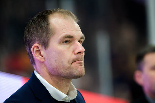 Färjestads tränare Thomas Mitell