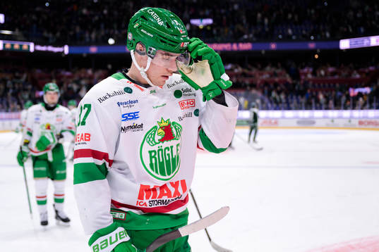 Rögles Albin Sundsvik deppar