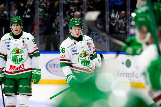 Rögles Adam Tambellini och Adam Engström deppar