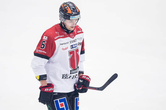 Örebros Filip Berglund deppar
