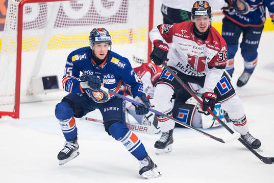 Växjös Noah Östlund och Örebros Christopher Mastomäki