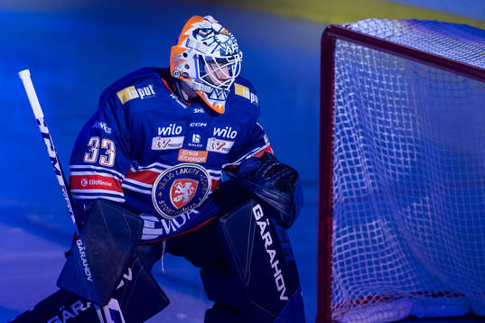 Växjös målvakt Emil Larmi