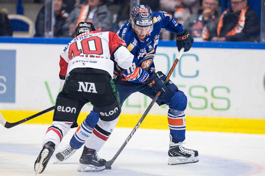 Örebros Elias Ekström och Växjös Marcus Sylvegård