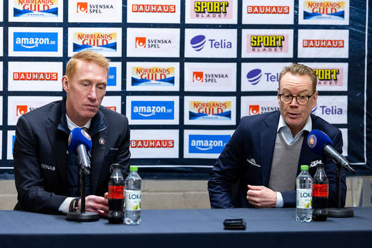 Växjös tränare Jörgen Jönsson och Örebros tränare