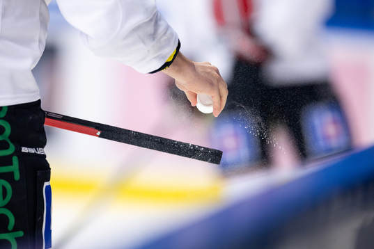 Puder på klubbskaft