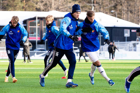 Djurgårdens Albin Ekdal och Samuel Leach Holm