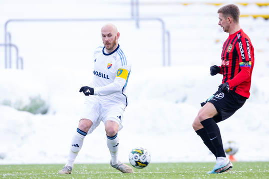 Djurgårdens Magnus Eriksson och Brommapojkarnas Ludvig
