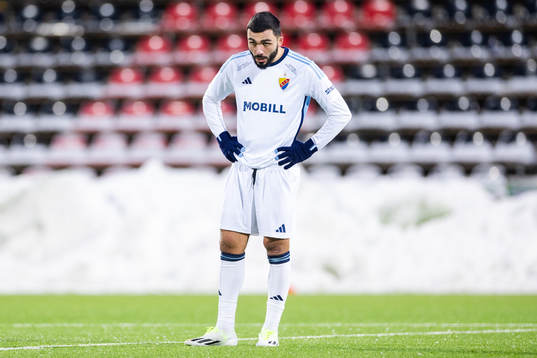 Djurgårdens Musa Gurbanli deppar