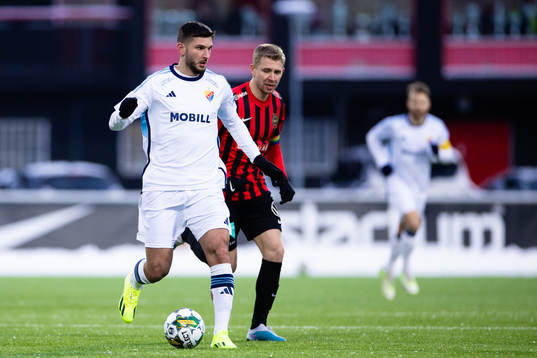 Djurgårdens Besard Sabovic och Brommapojkarnas Ludvig
