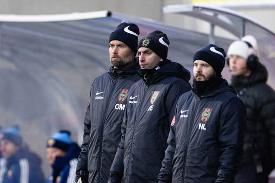 Brommapojkarnas tränare Olof Mellberg, tränare Andreas