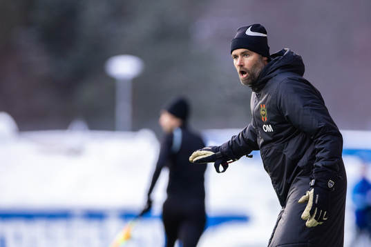 Brommapojkarnas tränare Olof Mellberg