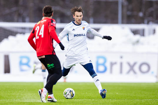 Djurgårdens Albin Ekdal och Brommapojkarnas Kevin Ackermann