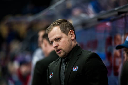Oskarshamns tränare Martin Filander