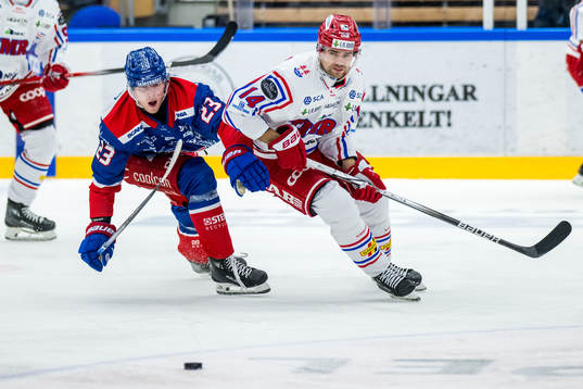 Oskarshamns Gustaf Westlund och Timrås Emil Pettersson