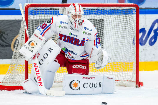 Timrås målvakt Jacob Johansson