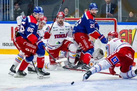 Oskarshamns Lukas Jasek och Hynek Zohorna