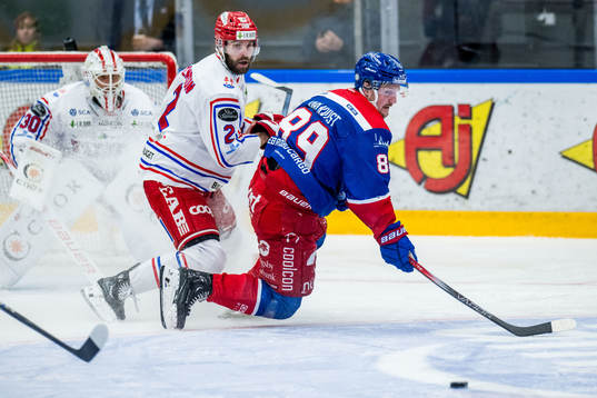 Timrås Per Svensson och Oskarshamns Patrik Karlkvist