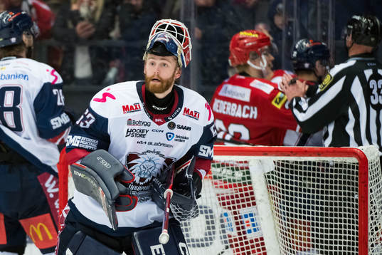 Linköpings målvakt Marcus Högberg