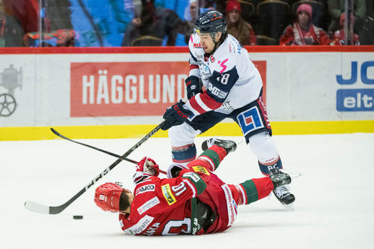 Linköpings Remi Elie och MoDo Sampo Ranta