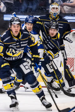 Leksands Jon Knuts och HV71s Kalle Maalahti