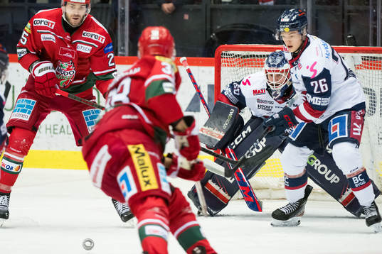 Linköpings målvakt Marcus Högberg