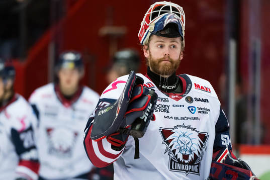Linköpings målvakt Marcus Högberg