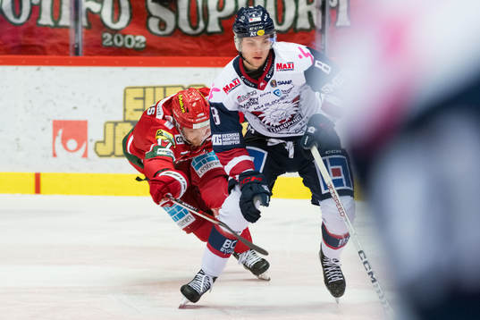 Linköpings Jonathan Myrenberg och MoDos Riley Woods