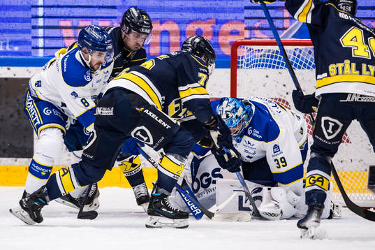 Leksands målvakt Filip Larsson
