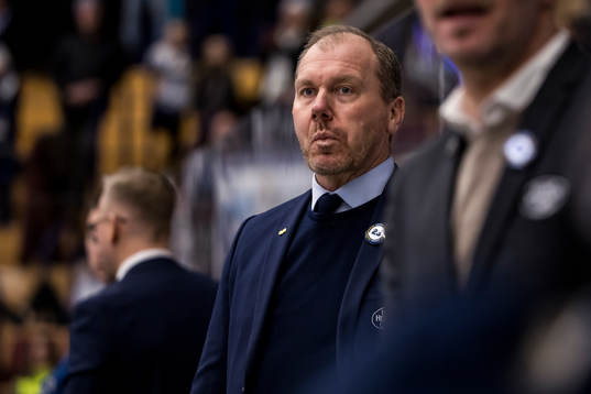 HV71s tränare Johan Lindbom