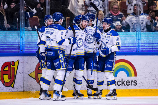 Leksands Peter Cehlarik jubel
