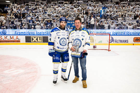 Leksands Oskar Lang utsedd till matchens lirare