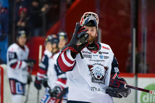 Linköpings målvakt Marcus Högberg