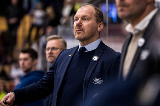 HV71s tränare Johan Lindbom