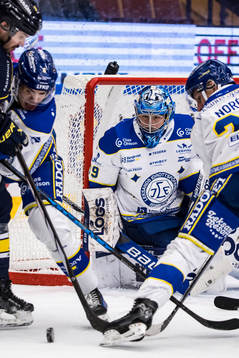Leksands målvakt Filip Larsson