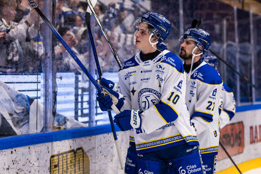 Leksands Anton Johansson jublar