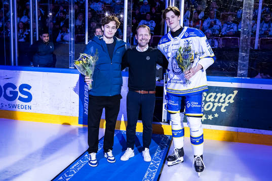 Leksands Felix Unger Sörum och Leksands Anton Johansson