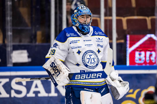 Leksands målvakt Filip Larsson