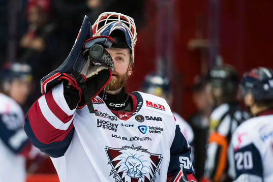 Linköpings målvakt Marcus Högberg
